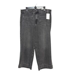 NWT Retro Flare Classic High Rise Denim Black Women 20 indie Sleaze 90s Fashion